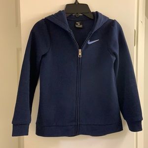 Nike girls zip hoodie